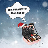 Suseaz Personalized Makeup Tools Christmas Ornament 2023, Makeup Box Christmas Ornament Gift for Makeup Artist, Christmas Tree Decor for Makeup Shop, Gift for New Makeup Coworkers (ON212)